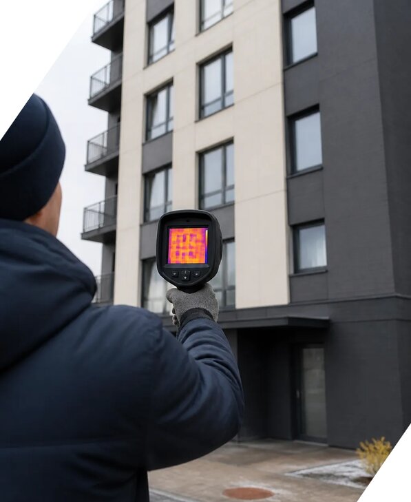 Тепловизионное обследование зданий в Баксане от 5051 р. | ЭкспертизаРоссия