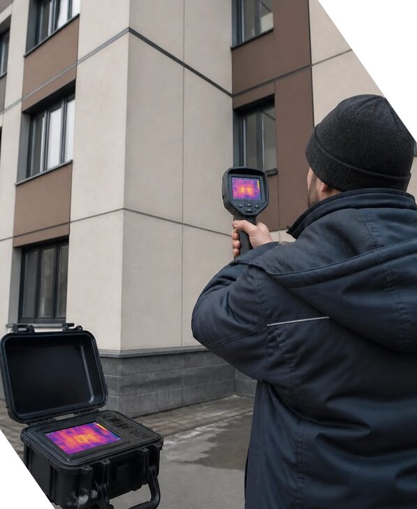 Тепловизионное обследование зданий и сооружений в Баксане